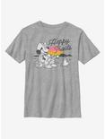 Disney Mickey Mouse Happy Trails Youth T-Shirt, ATH HTR, hi-res
