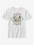 Disney Mickey Mouse Minnie Mickey Youth T-Shirt, WHITE, hi-res