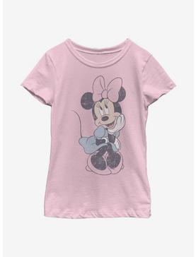 Disney Minnie Mouse Simple Minnie Sit Youth Girls T-Shirt, , hi-res