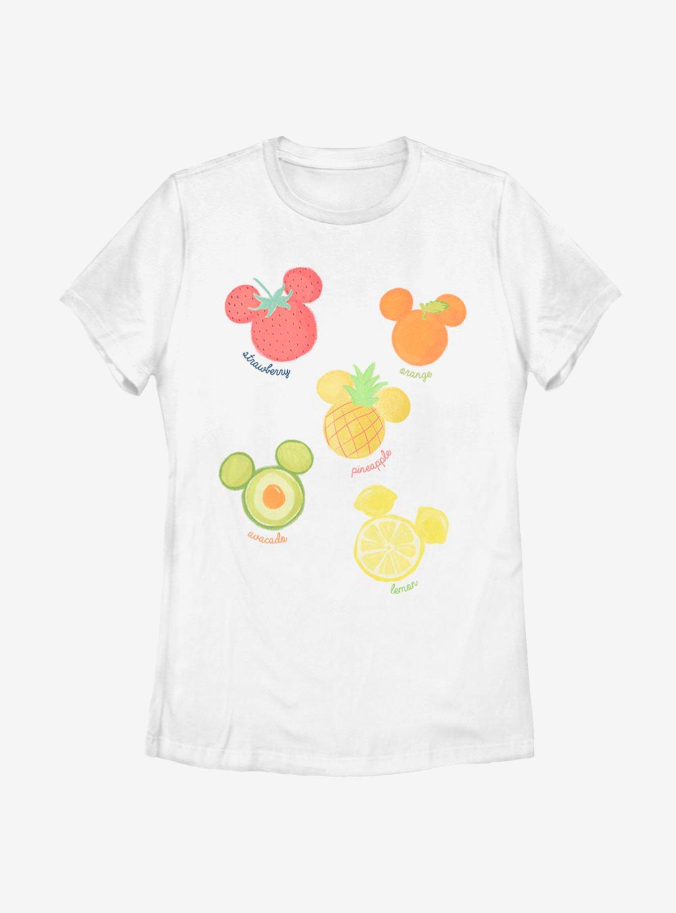 Disney Mickey Mouse Assorted Fruit Womens T-Shirt, , hi-res