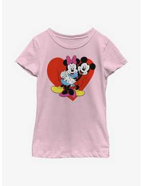 Disney Mickey Mouse Be Mine Youth Girls T-Shirt, , hi-res