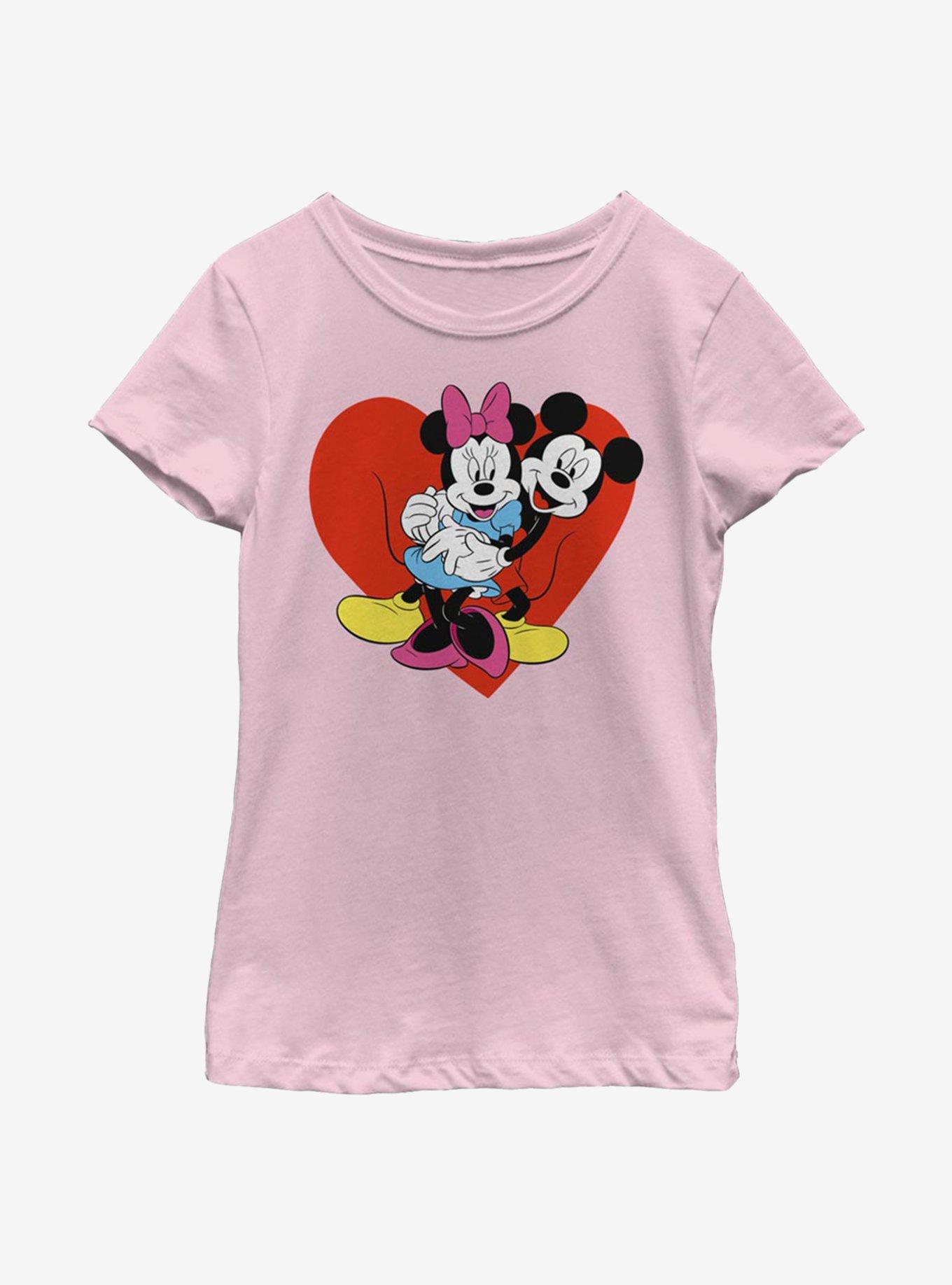 Disney Mickey Mouse Be Mine Youth Girls T-Shirt, , hi-res
