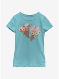 Disney Mickey Mouse Minnie Cones Youth Girls T-Shirt, TAHI BLUE, hi-res
