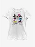 Disney Mickey Mouse Endless Love Youth Girls T-Shirt, WHITE, hi-res