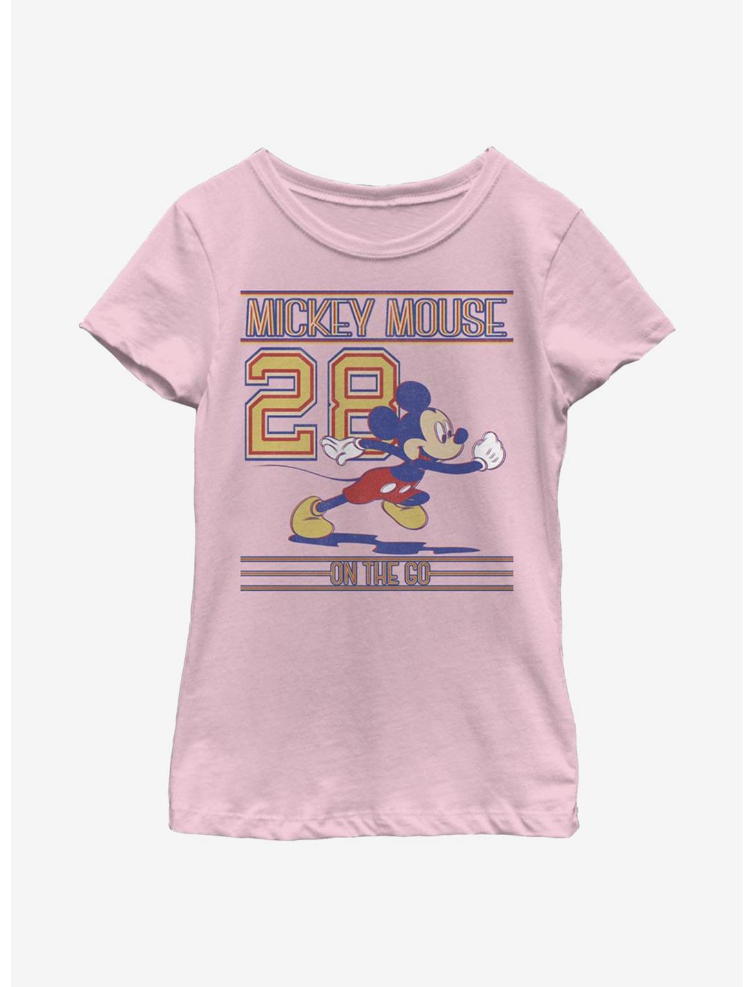 Disney Mickey Mouse Since 28 Youth Girls T-Shirt, PINK, hi-res