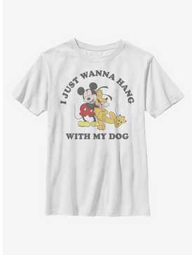 Disney Mickey Mouse Dog Lover Youth T-Shirt, , hi-res