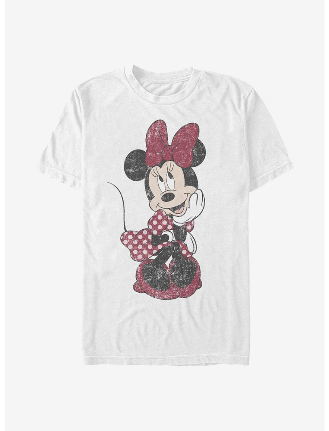 Disney Minnie Mouse Polka Dot Minnie T-Shirt, WHITE, hi-res