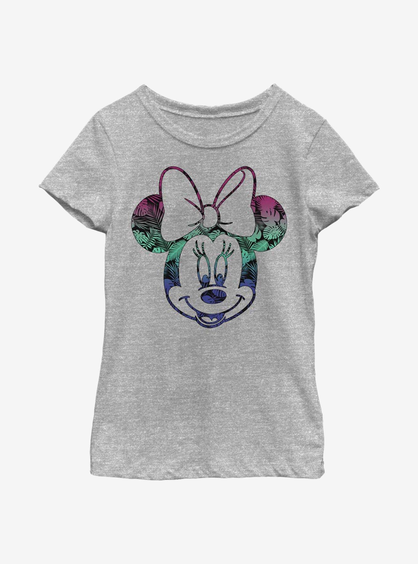 Disney Minnie Mouse Tropic Fill Minnie Youth Girls T-Shirt, , hi-res
