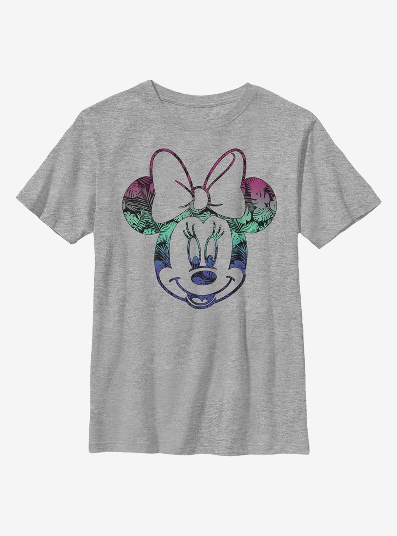 Disney Minnie Mouse Tropic Fill Minnie Youth T-Shirt, , hi-res