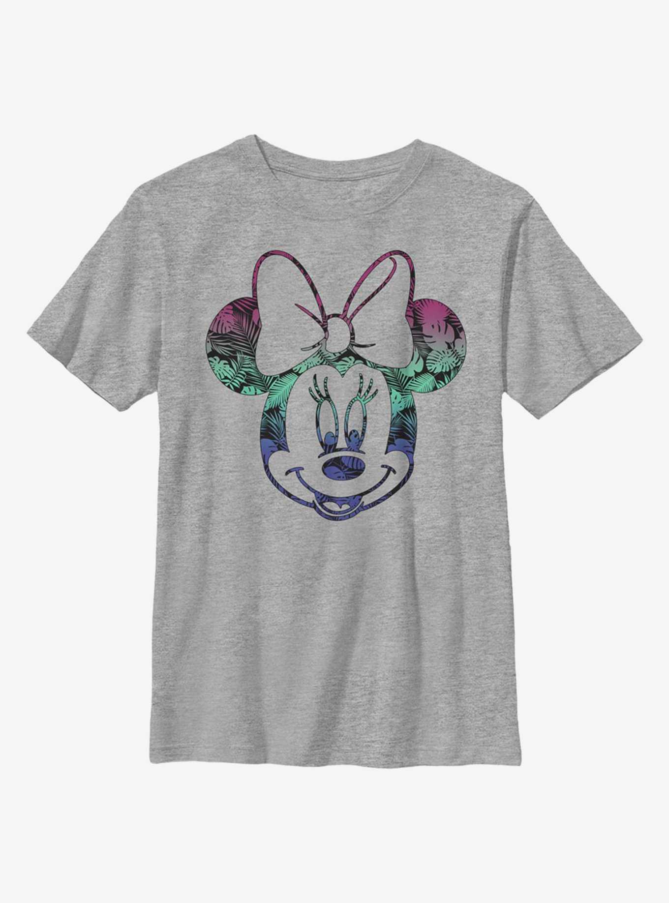 Disney Minnie Mouse Tropic Fill Minnie Youth T-Shirt, , hi-res