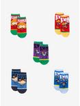 Neon Genesis Evangelion Chibi Characters Ankle Sock Set - BoxLunch Exclusive, , hi-res