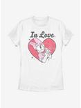 Disney Daisy Duck In Love Daisy Womens T-Shirt, WHITE, hi-res