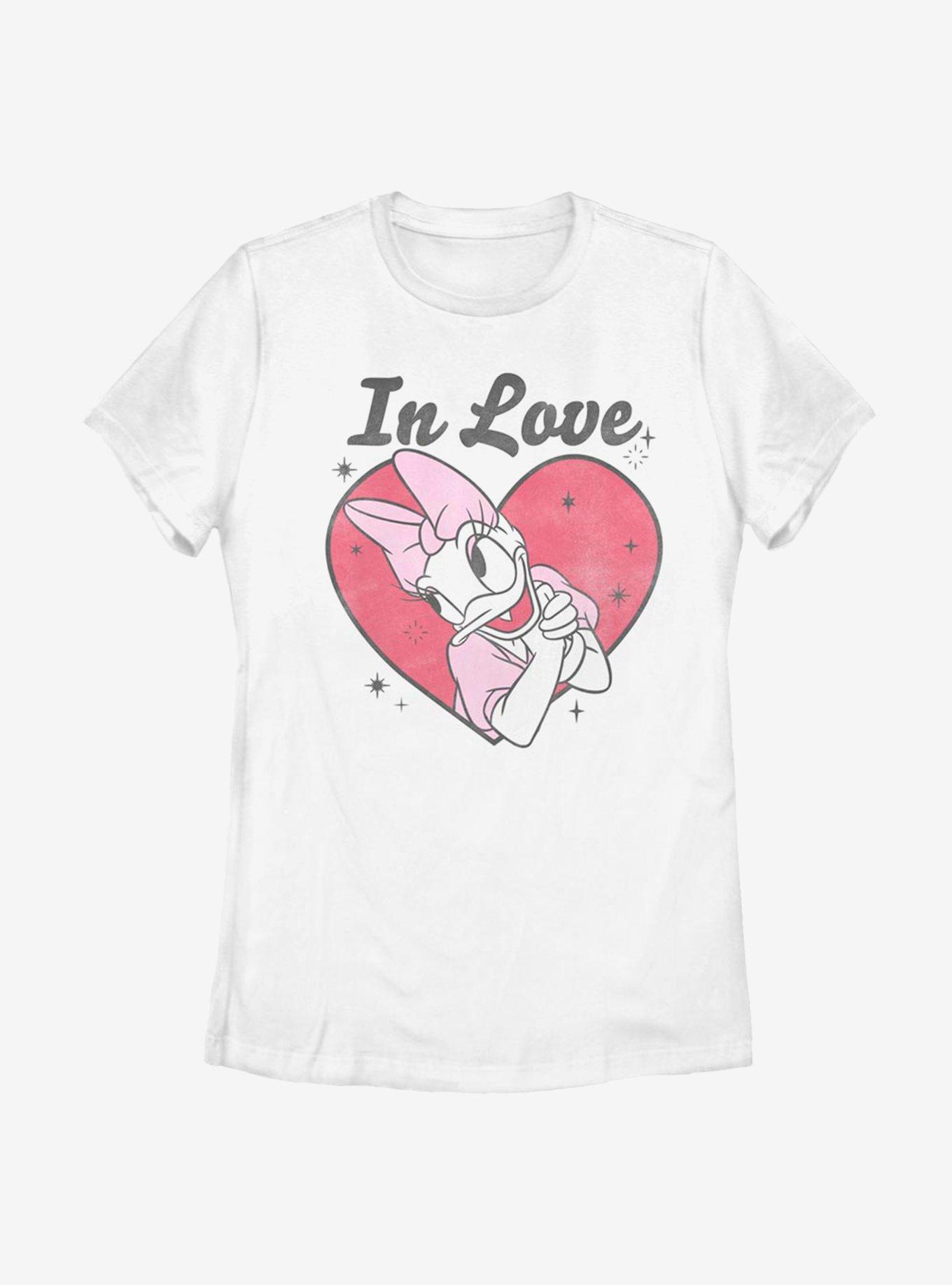 Disney Daisy Duck In Love Daisy Womens T-Shirt, , hi-res