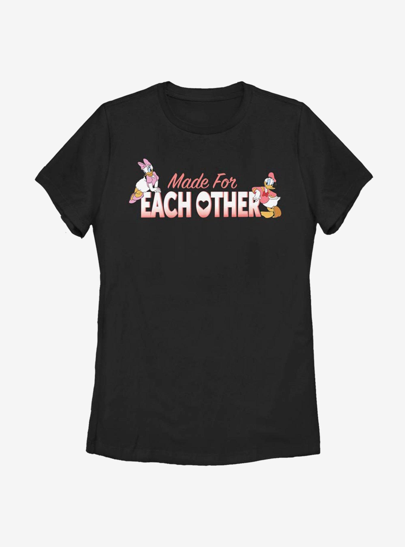 Disney Donald Duck Made For Each Other Womens T-Shirt, , hi-res