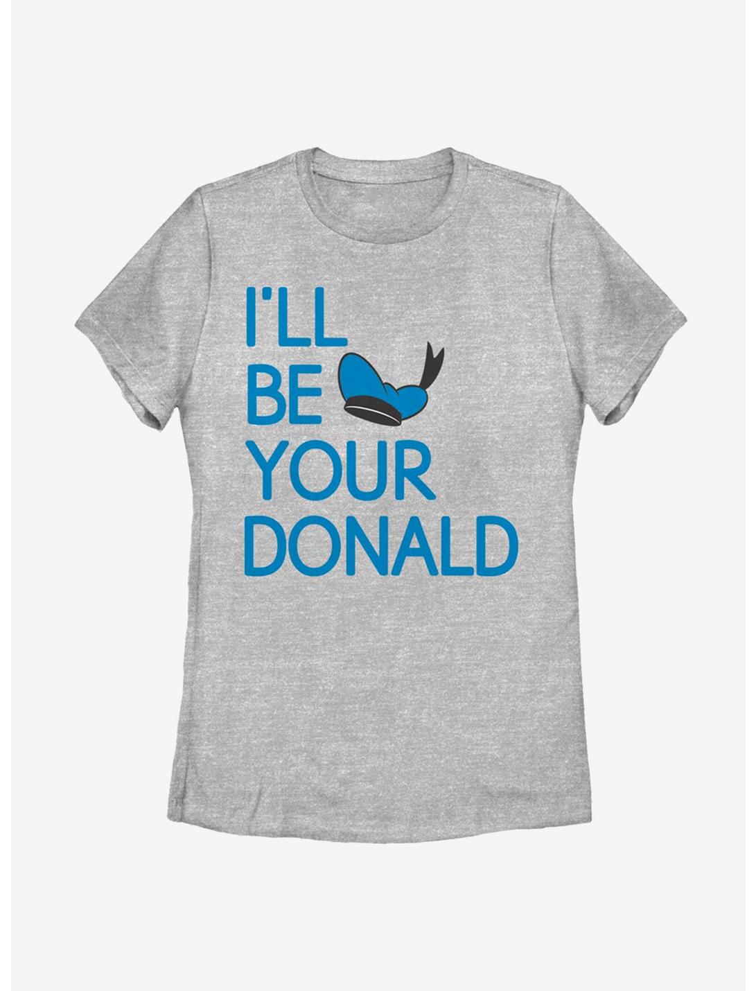 Disney Donald Duck Your Donald Womens T-Shirt, ATH HTR, hi-res