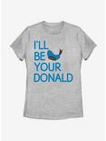 Disney Donald Duck Your Donald Womens T-Shirt, ATH HTR, hi-res