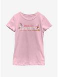 Disney Donald Duck Made For Each Other Youth Girls T-Shirt, PINK, hi-res