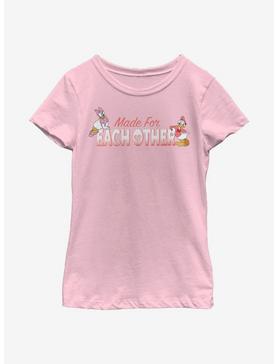 Disney Donald Duck Made For Each Other Youth Girls T-Shirt, , hi-res