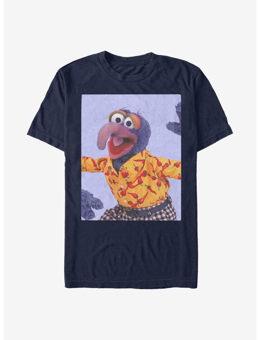 Disney The Muppets Gonzo Meme T-Shirt, NAVY, hi-res