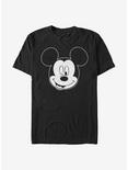 Disney Mickey Mouse Let Me Sleep Outline T-Shirt, BLACK, hi-res