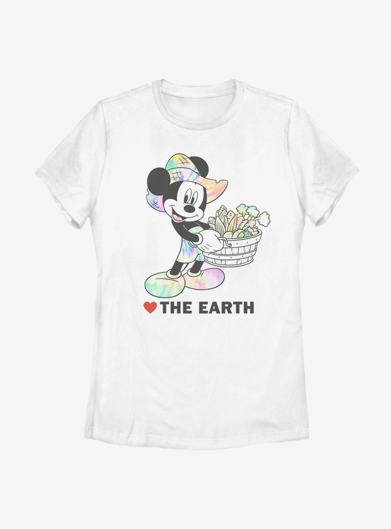 Disney Mickey Mouse Heart The Earth Womens T-Shirt, , hi-res