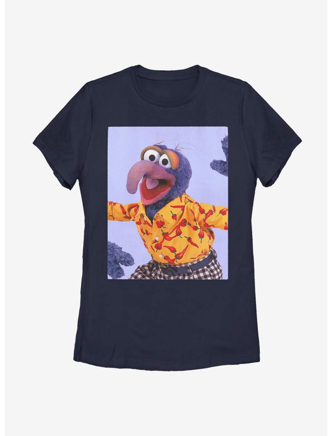 Disney The Muppets Gonzo Meme Womens T-Shirt, NAVY, hi-res