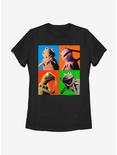 Disney The Muppets Kermit Pop Womens T-Shirt, BLACK, hi-res