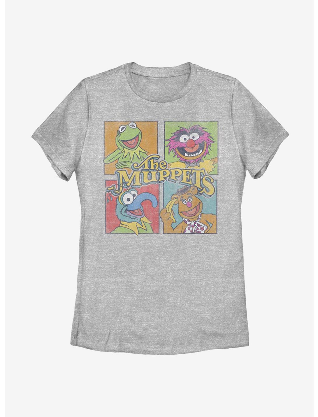 Disney The Muppets Muppet Square Womens T-Shirt, ATH HTR, hi-res