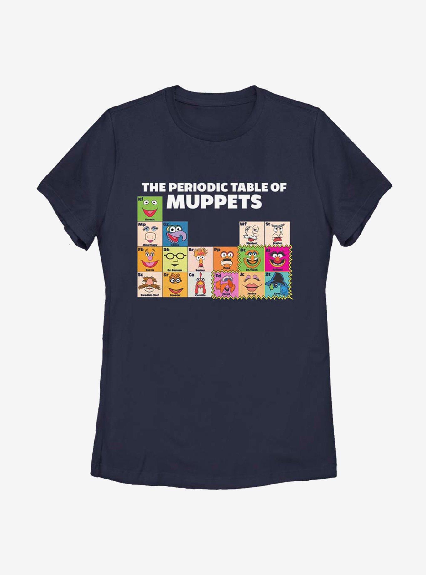 Disney The Muppets Periodic Table Of Muppets Womens T-Shirt, , hi-res