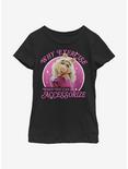 Disney The Muppets Accessorized Piggy Youth Girls T-Shirt, BLACK, hi-res