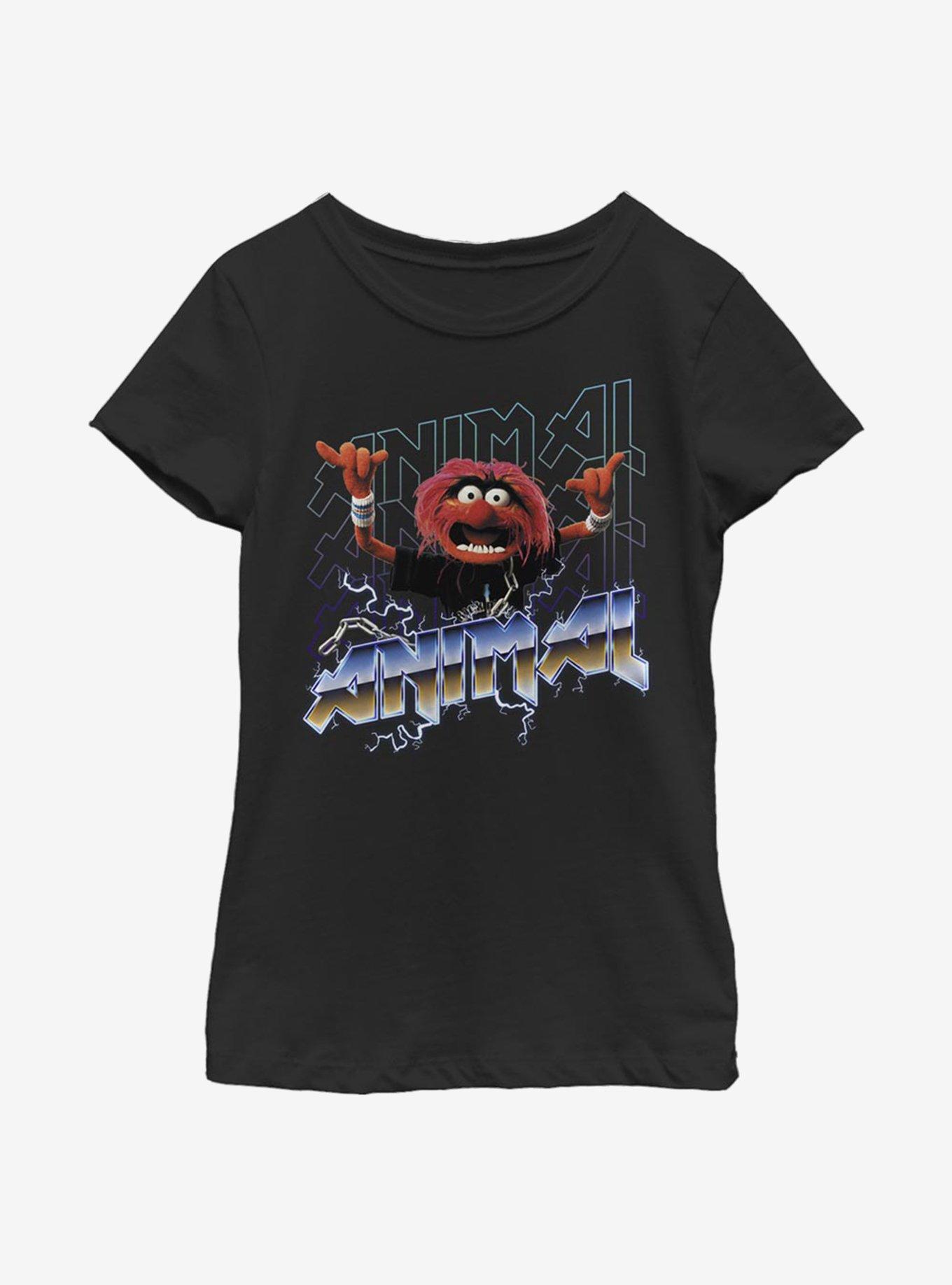 Disney The Muppets Animal Metal Youth Girls T-Shirt, , hi-res