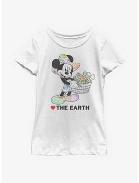 Disney Mickey Mouse Heart The Earth Youth Girls T-Shirt, , hi-res
