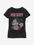 Disney Mickey Mouse Jumbo Mickey Youth Girls T-Shirt, BLACK, hi-res