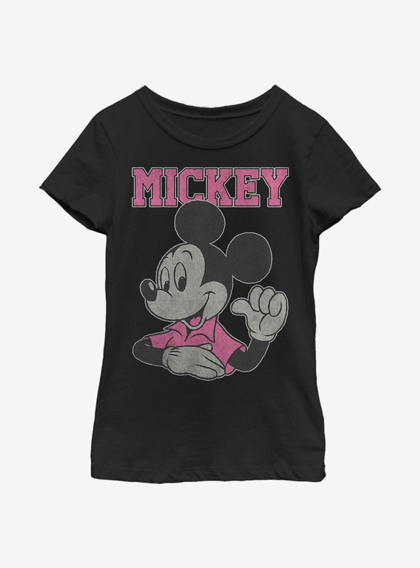 Disney Mickey Mouse Jumbo Mickey Youth Girls T-Shirt, , hi-res