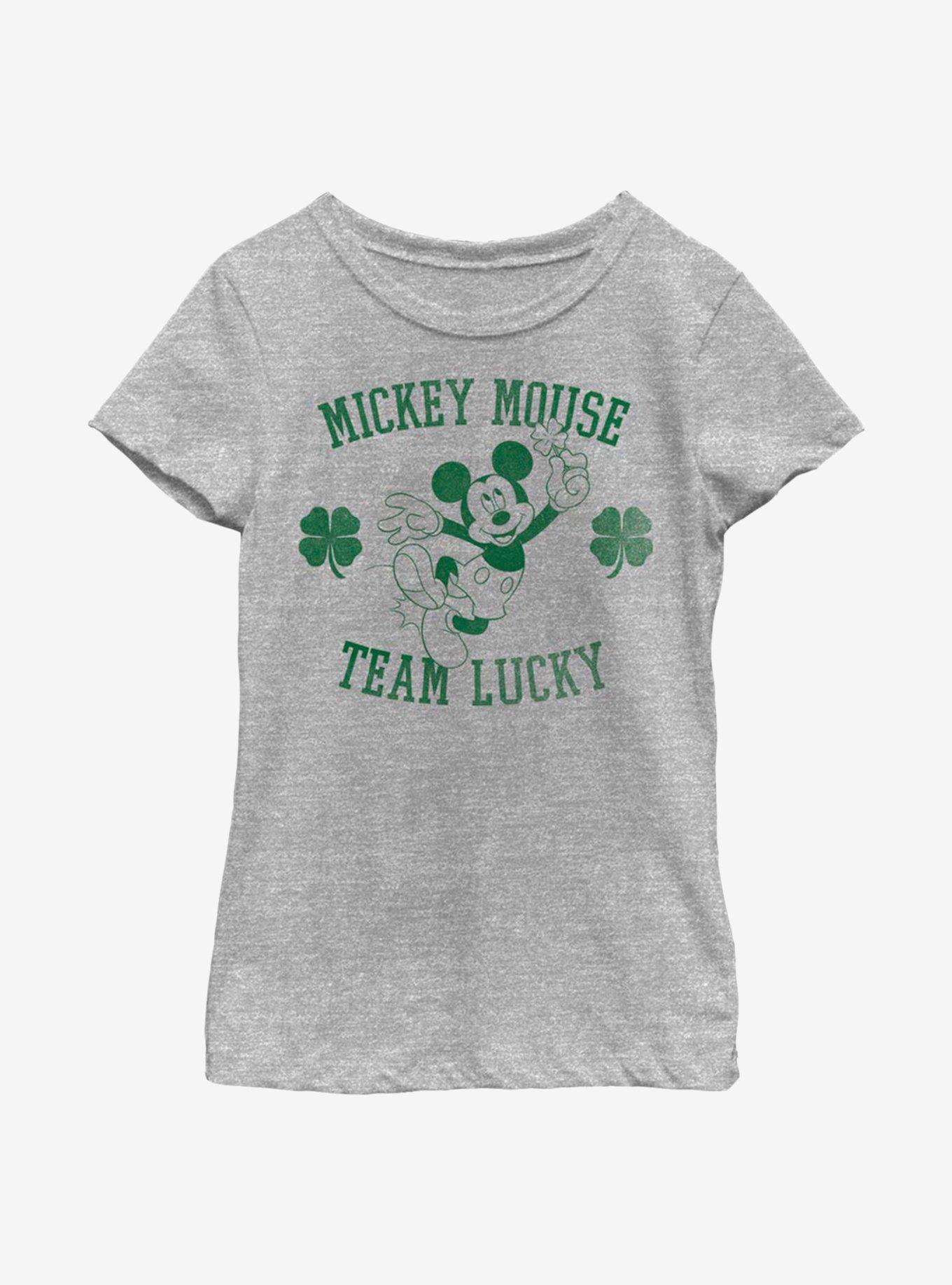 Disney Mickey Mouse Team Lucky Youth Girls T-Shirt, , hi-res