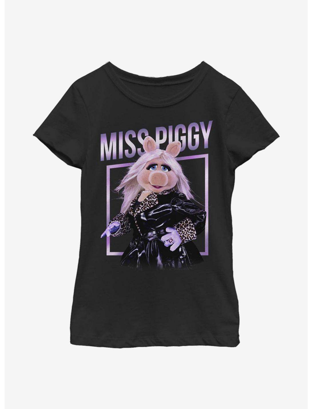 Disney The Muppets Miss Glam Youth Girls T-Shirt, BLACK, hi-res