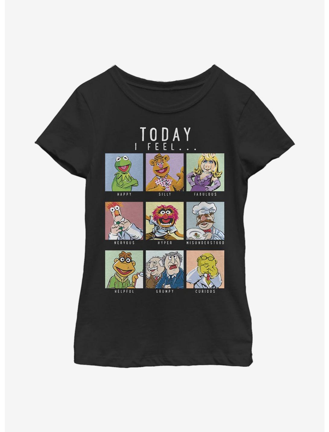 Disney The Muppets Muppet Mood Youth Girls T-Shirt, BLACK, hi-res