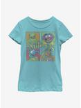 Disney The Muppets Muppet Square Youth Girls T-Shirt, TAHI BLUE, hi-res