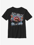 Disney The Muppets Animal Wild Youth T-Shirt, BLACK, hi-res