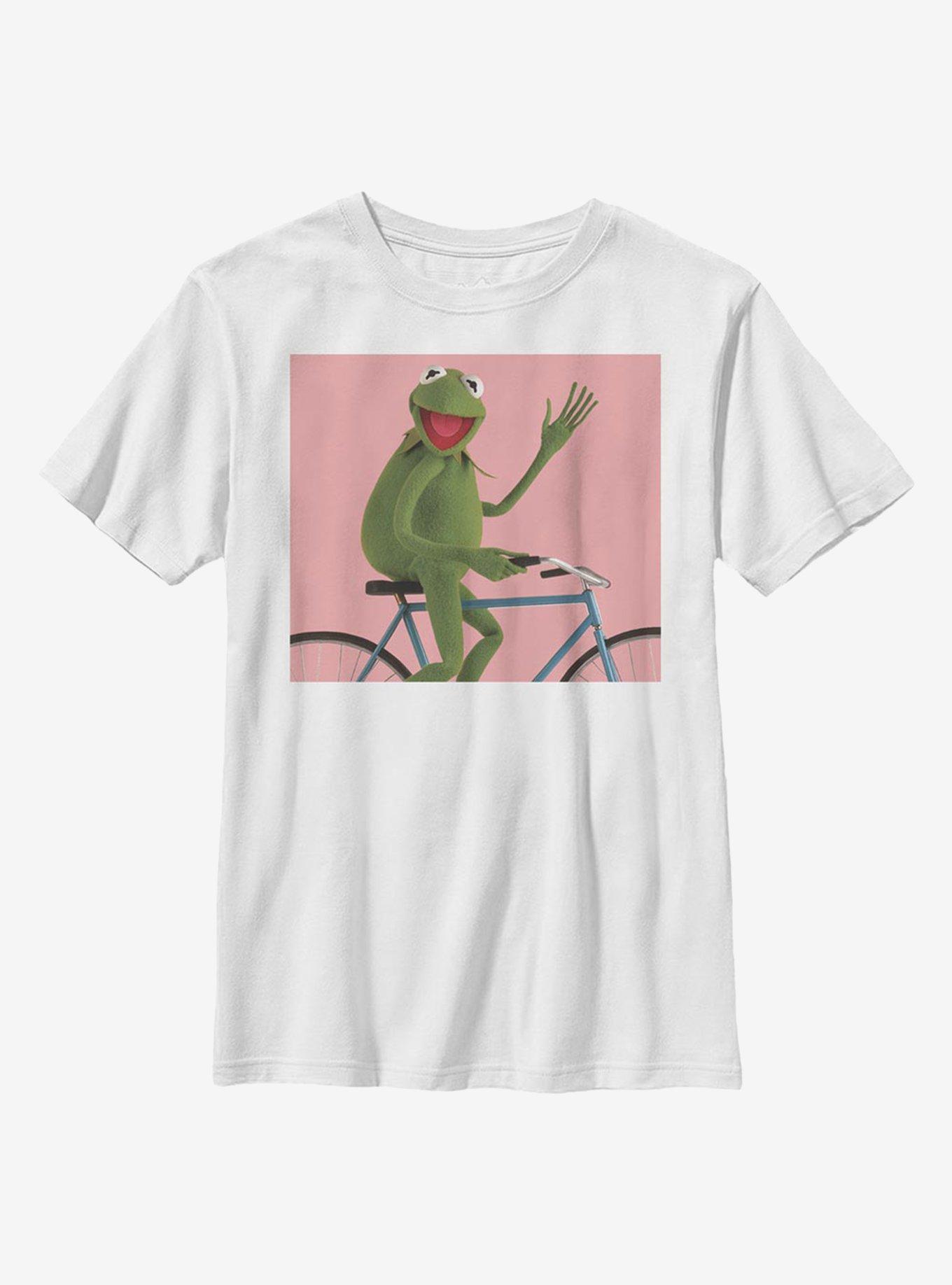 Disney The Muppets Biking Kermit Youth T-Shirt, , hi-res