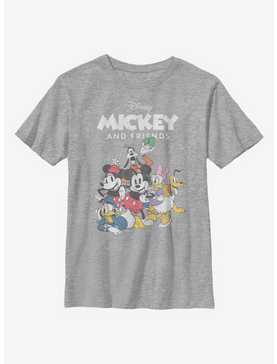 Disney Mickey Mouse Freinds Group Youth T-Shirt, , hi-res