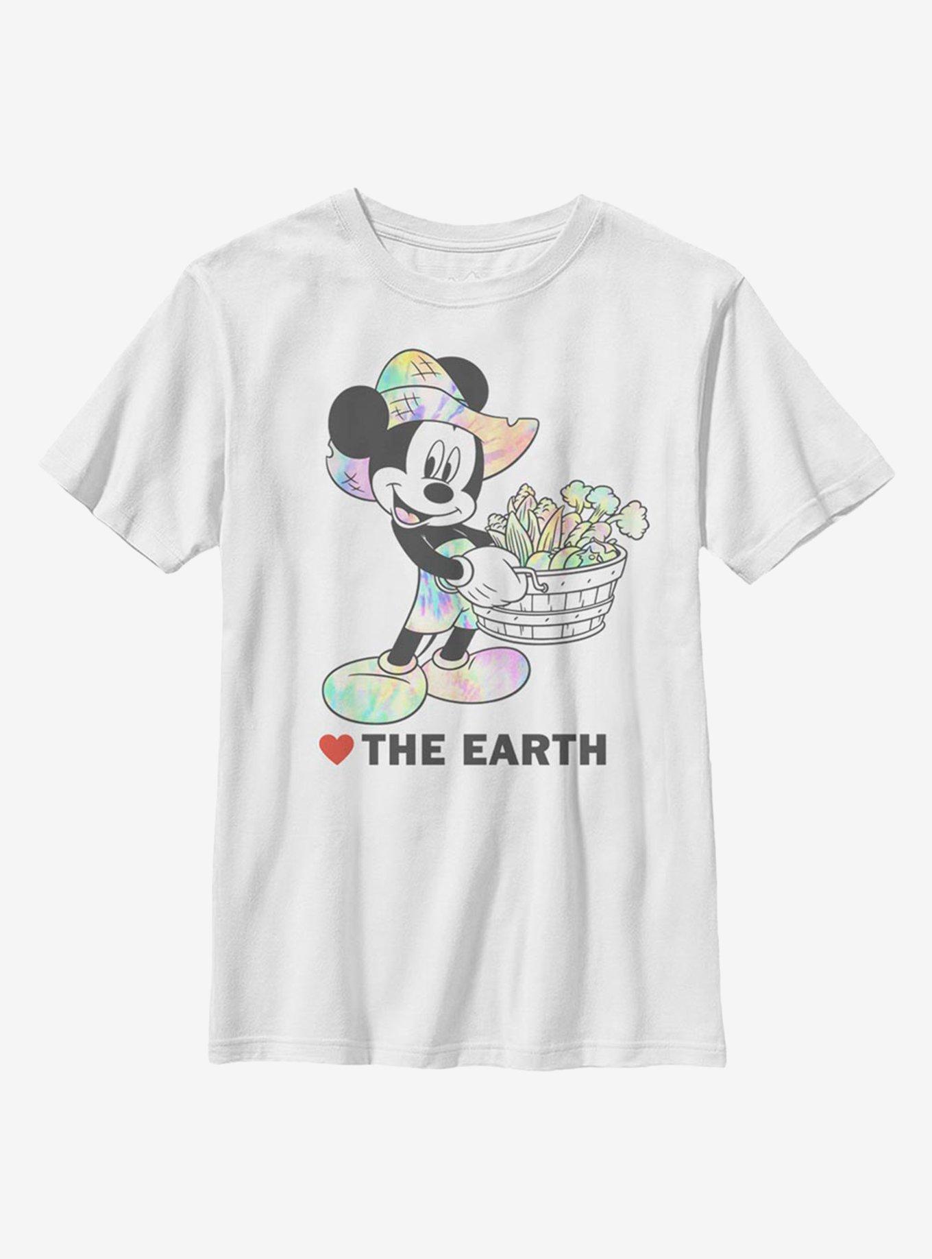 Disney Mickey Mouse Heart The Earth Youth T-Shirt, , hi-res