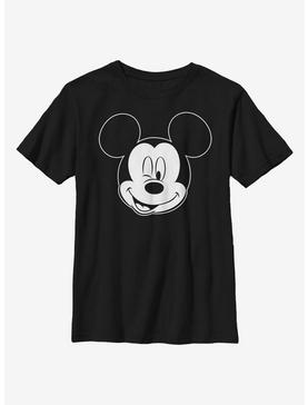 Disney Mickey Mouse Let Me Sleep Outline Youth T-Shirt, , hi-res