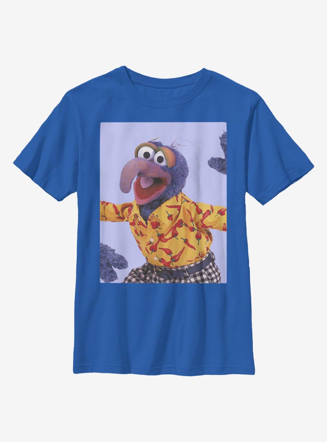 Disney The Muppets Gonzo Meme Youth T-Shirt, ROYAL, hi-res