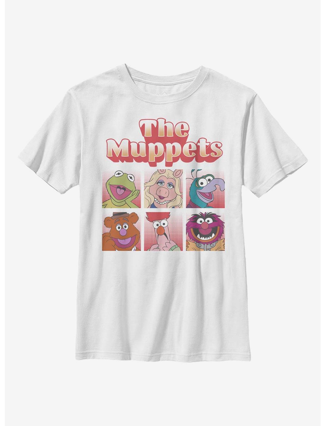Disney The Muppets Muppet Group Youth T-Shirt, WHITE, hi-res