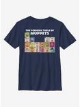 Disney The Muppets Periodic Table Of Muppets Youth T-Shirt, NAVY, hi-res