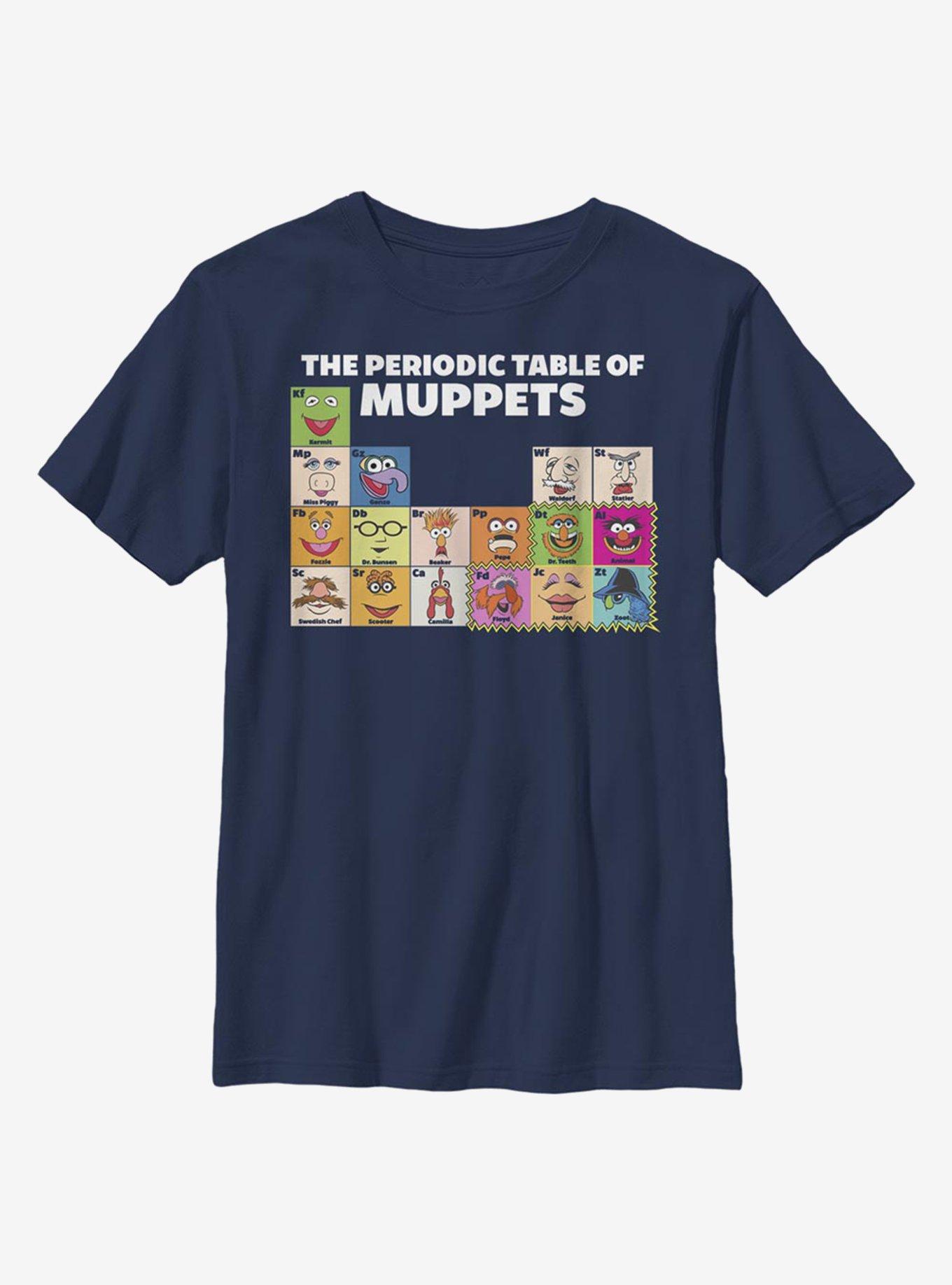 Disney The Muppets Periodic Table Of Muppets Youth T-Shirt, , hi-res