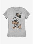 Disney Minnie Mouse Leopard Mouse Womens T-Shirt, ATH HTR, hi-res