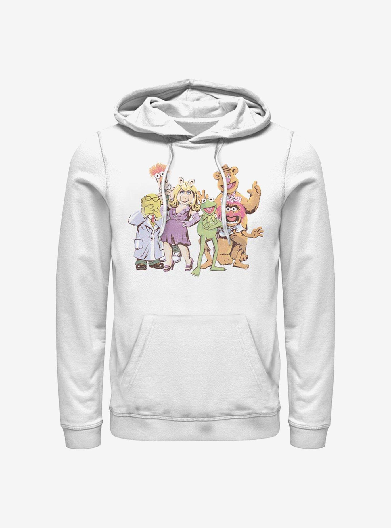 Disney The Muppets Muppet Gang Hoodie, WHITE, hi-res