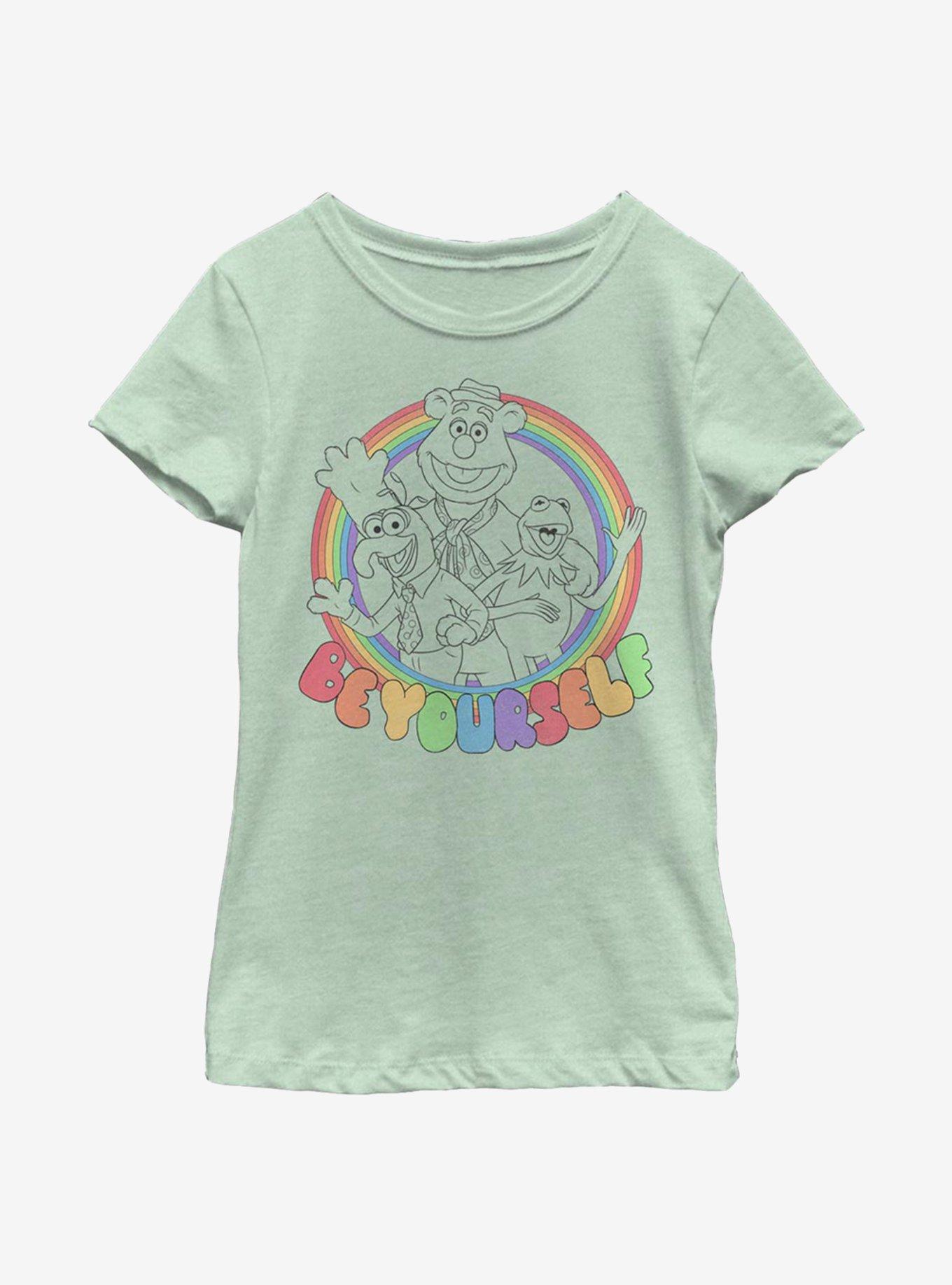 Disney The Muppets Be Yourself Youth Girls T-Shirt, MINT, hi-res